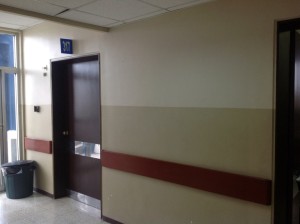 En la habitación 317 del hospital de la Policía en Guayaquil está Glas desde hace tres meses. 