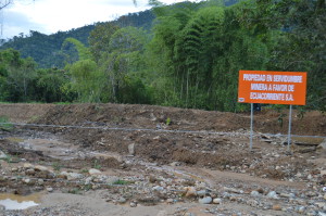 No queda nada del barrio San Marcos de Tundayme, que fue desalojado por ECSA.