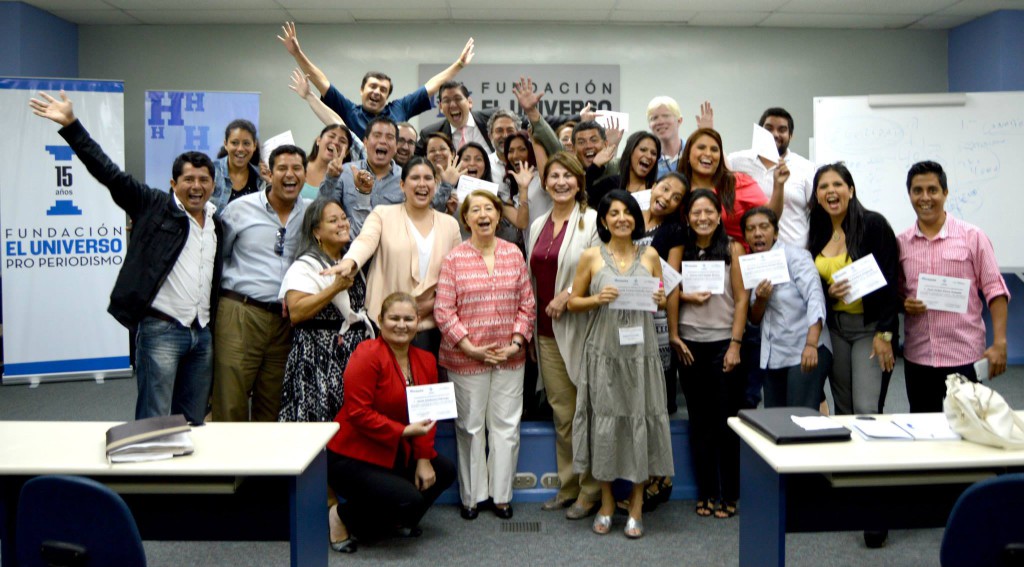 El último seminario internacional de periodismo lo hizo la Fundación El Universo en abril de 2015, en conjunto con La Historia.